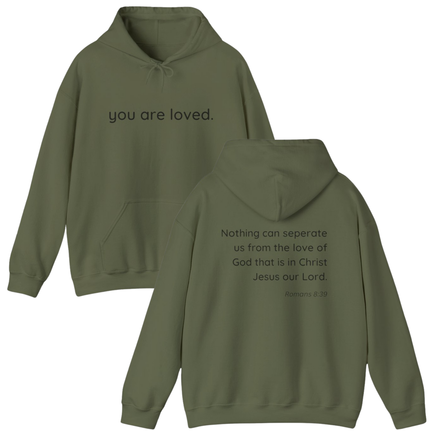 you are loved hoodie