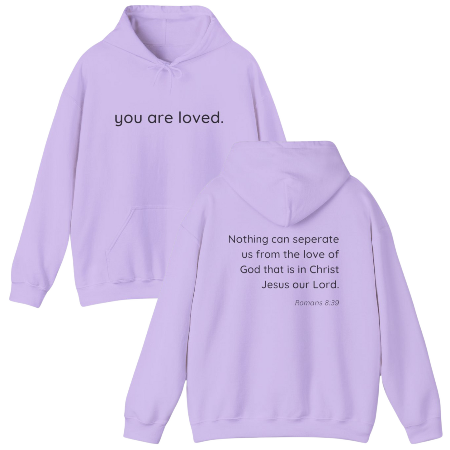 you are loved hoodie