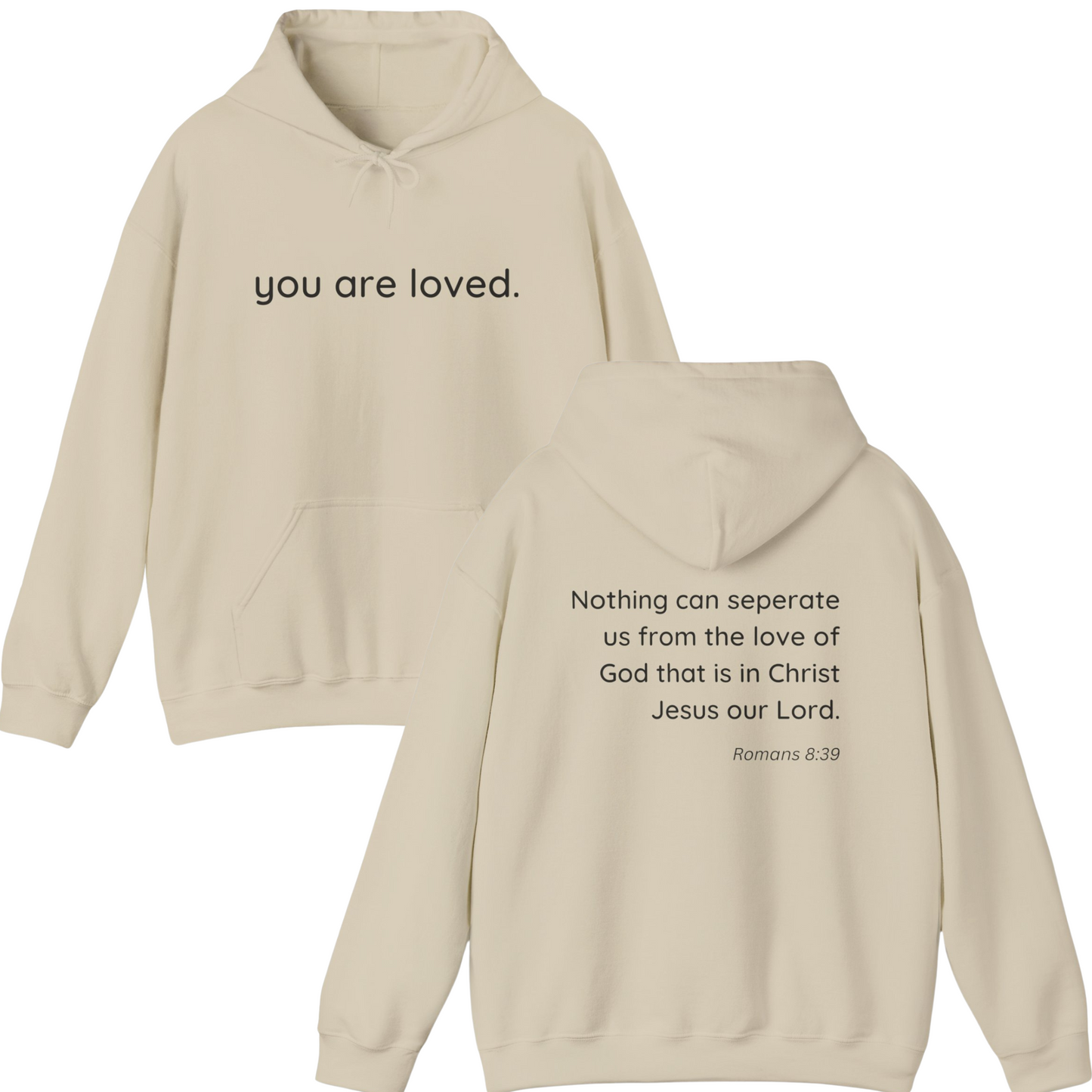 you are loved hoodie